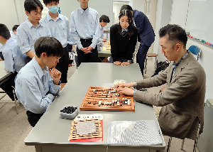 柿島さんによる指導碁（アイゴ）