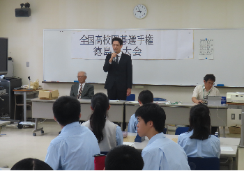 05　開会式会長あいさつ 濱口校長先生