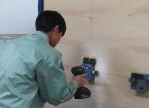 03_アウトレットボックスの取り付け