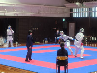 組手強化練習会兼審判講習会の様子（その１）