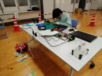 競技中の様子