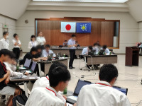 競技中の会場の様子