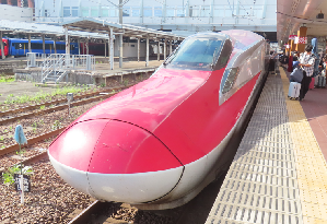 04　乗車した秋田新幹線こまち